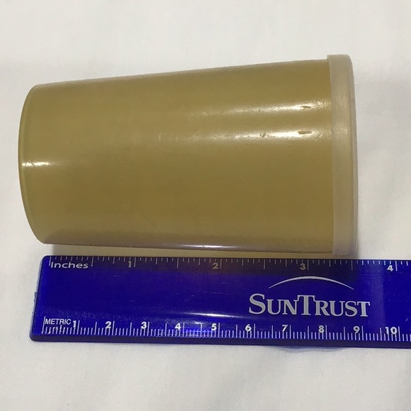 SUPER retro Tupper! Tumbler with lid. 1940’s era - Picture 8 of 8